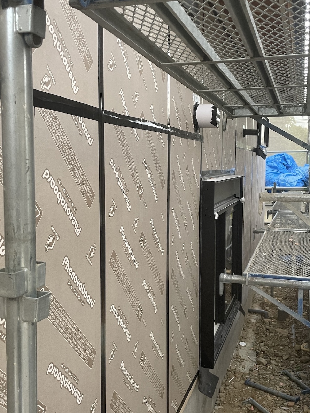 「付加断熱施工」