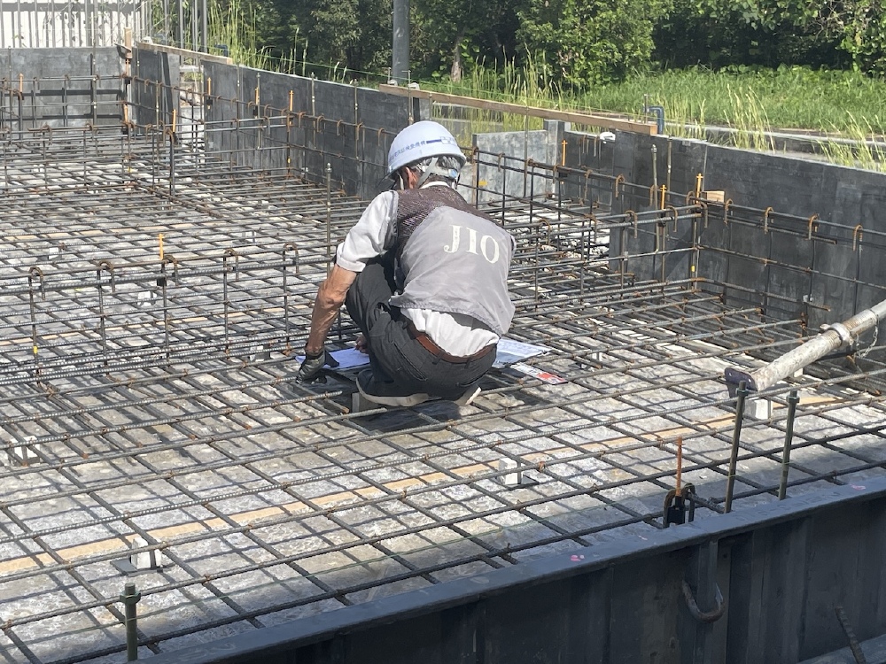「基礎工事4 配筋検査」