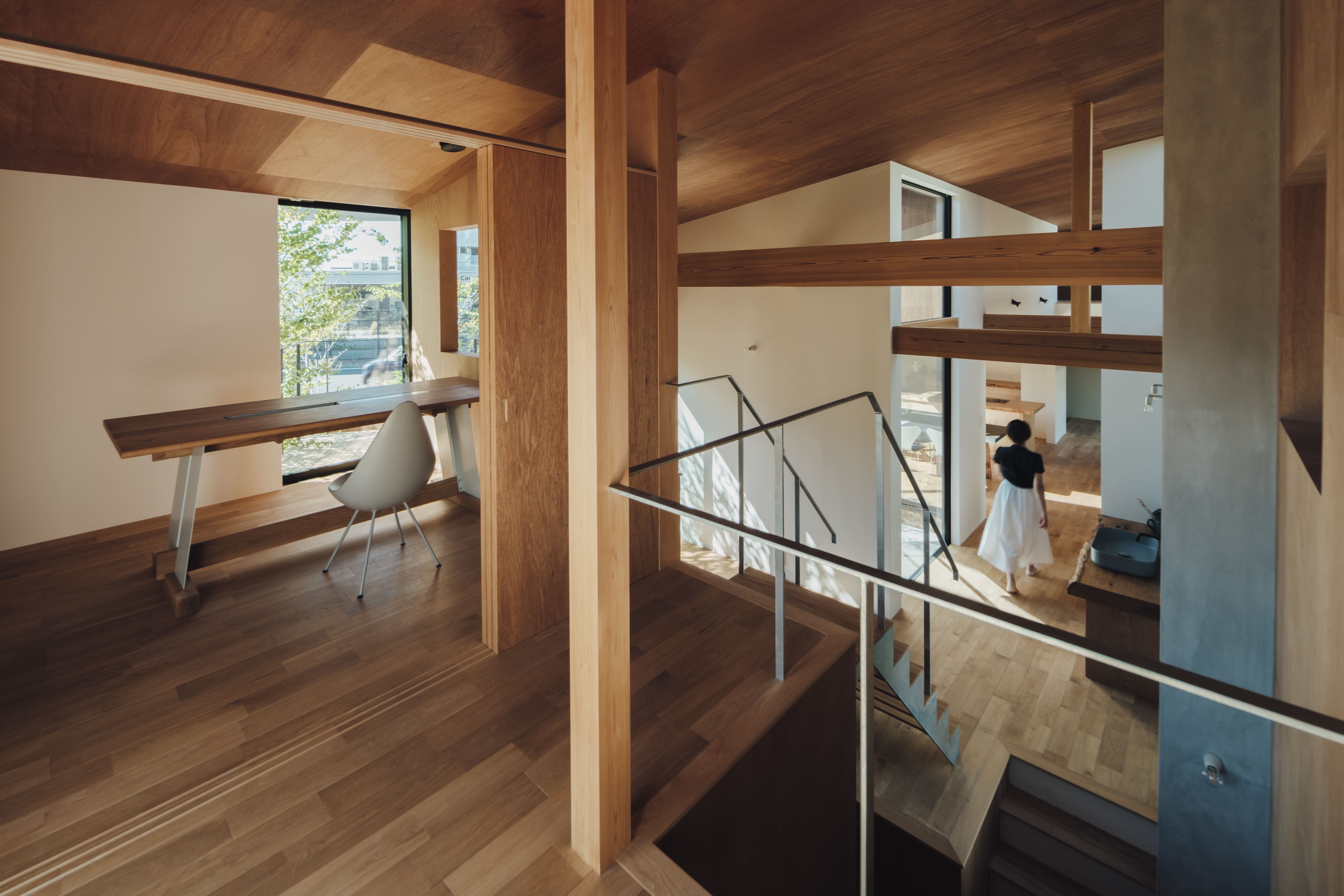 TATERUNARA モデルハウス スキップフロア