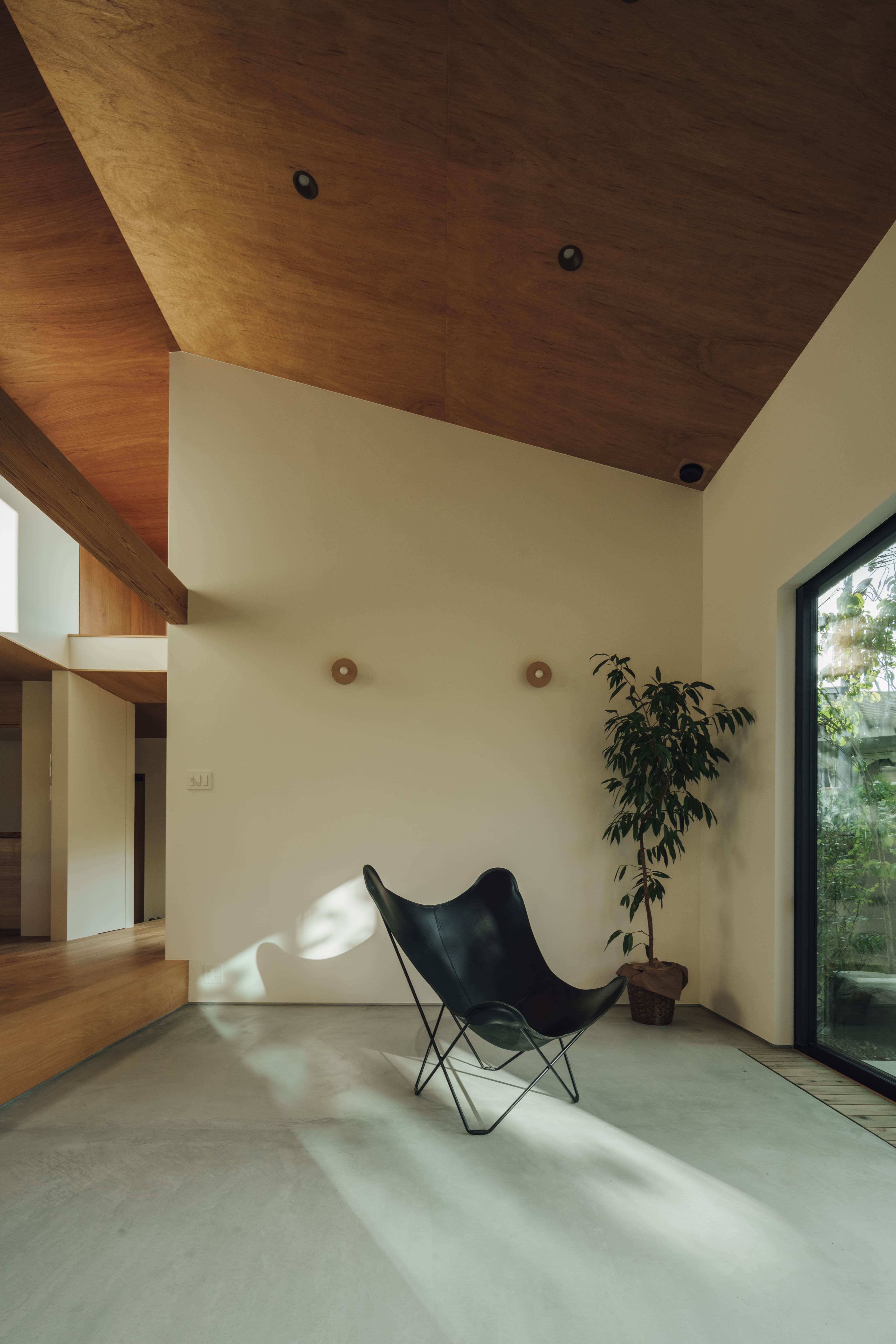 土間リビングのある風景